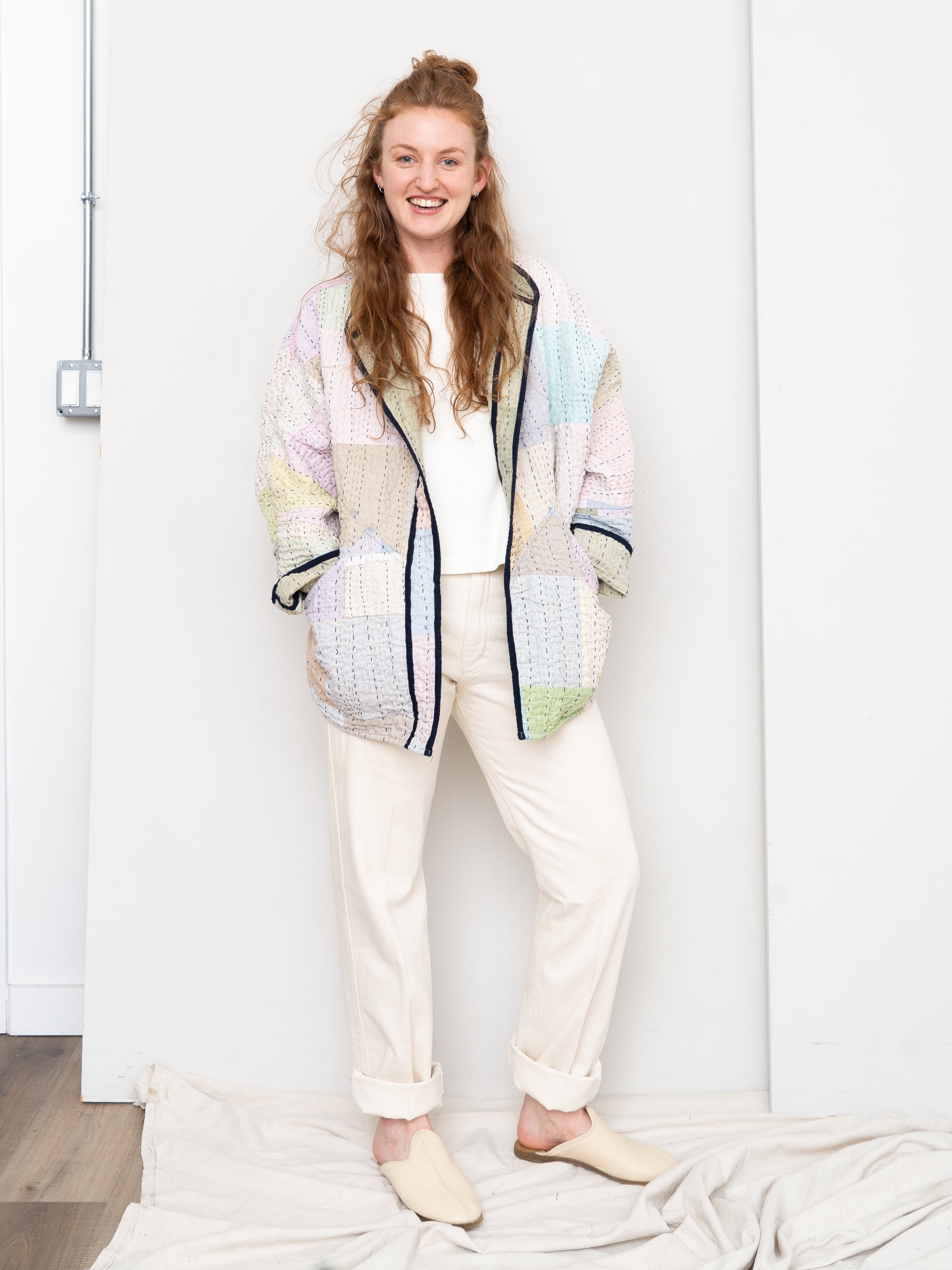 The Ishani Patchwork Ralli Quilt Jacket