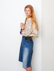 The Kaira Cropped Suzani Quilted Kantha Jacket Wholesale