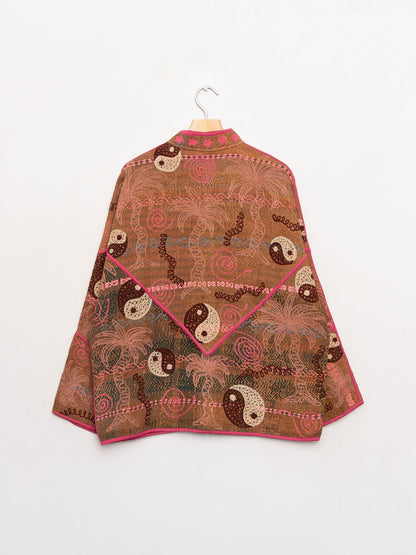 The Ladhiya Suzani Quilted Kantha Jacket