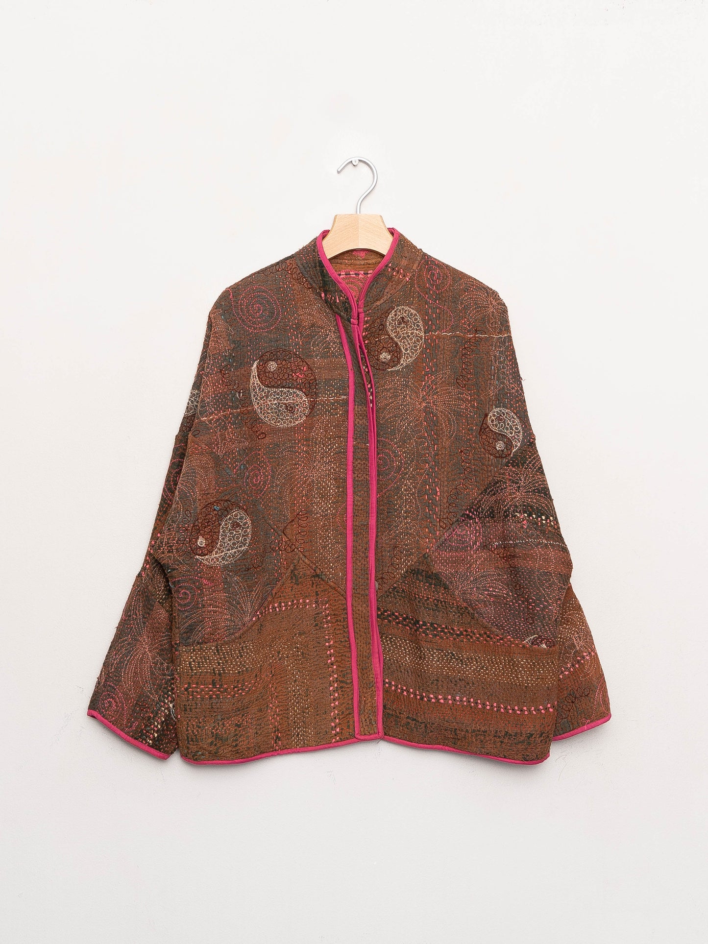 The Ladhiya Suzani Quilted Kantha Jacket