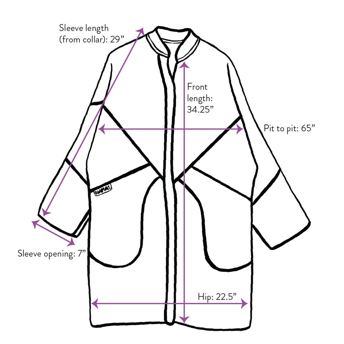 The Sai Quilted Patchwork Kantha Coat