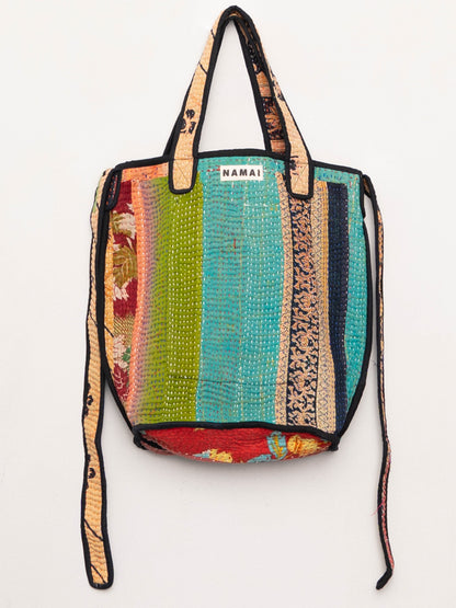 The Xoti II Zero-Waste Quilted Kantha Bag