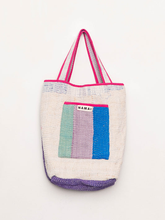 The Xoti II Zero-Waste Quilted Kantha Bag