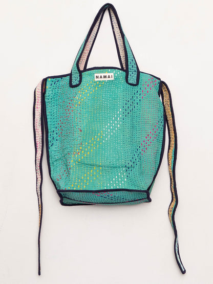 The Xoti II Zero-Waste Quilted Kantha Bag