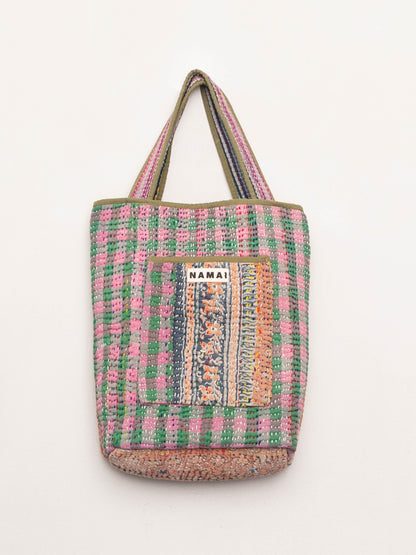 The Xoti II Zero-Waste Quilted Kantha Bag