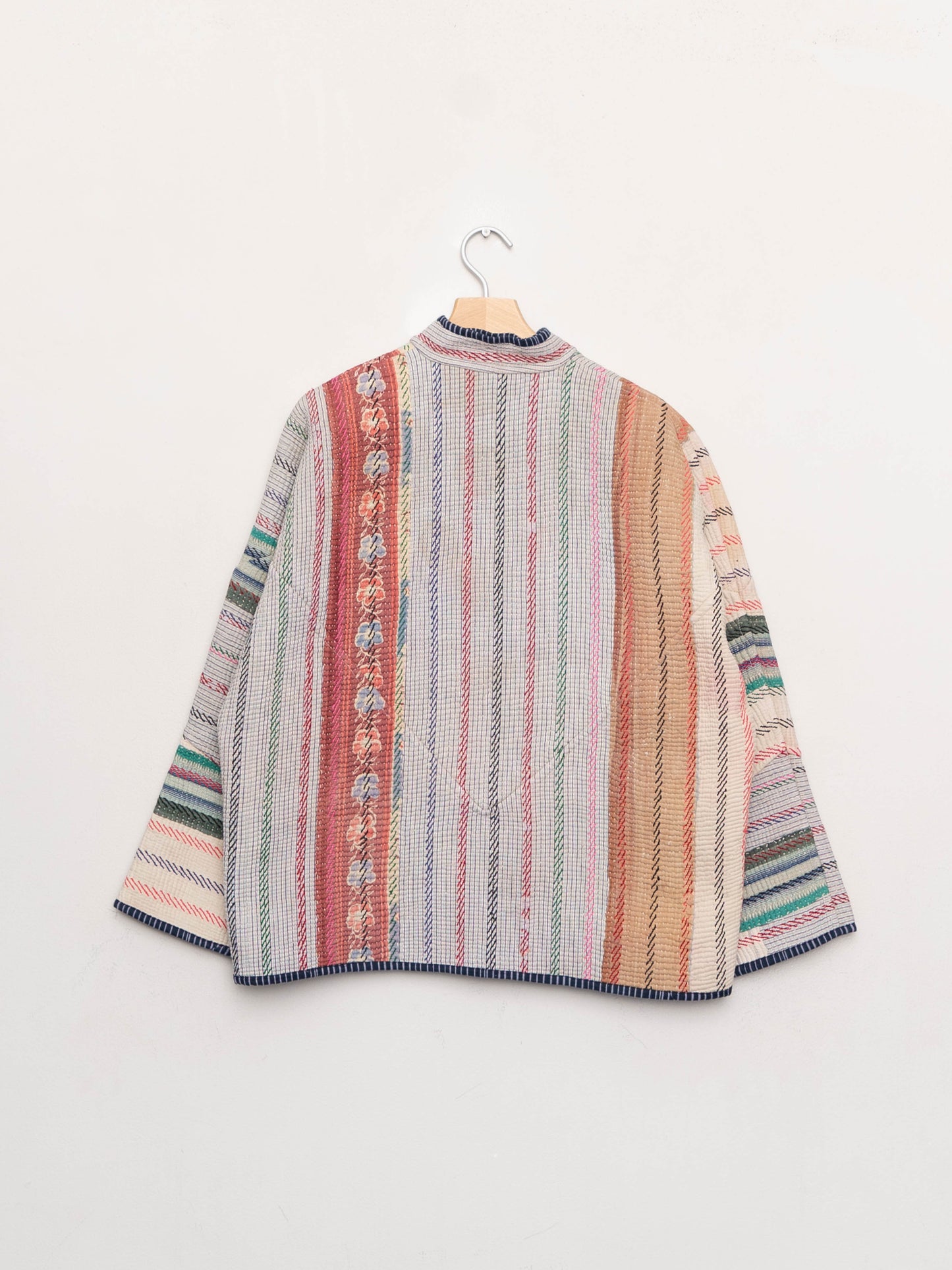 The Ladhiya Quilted Patchwork Kantha Jacket