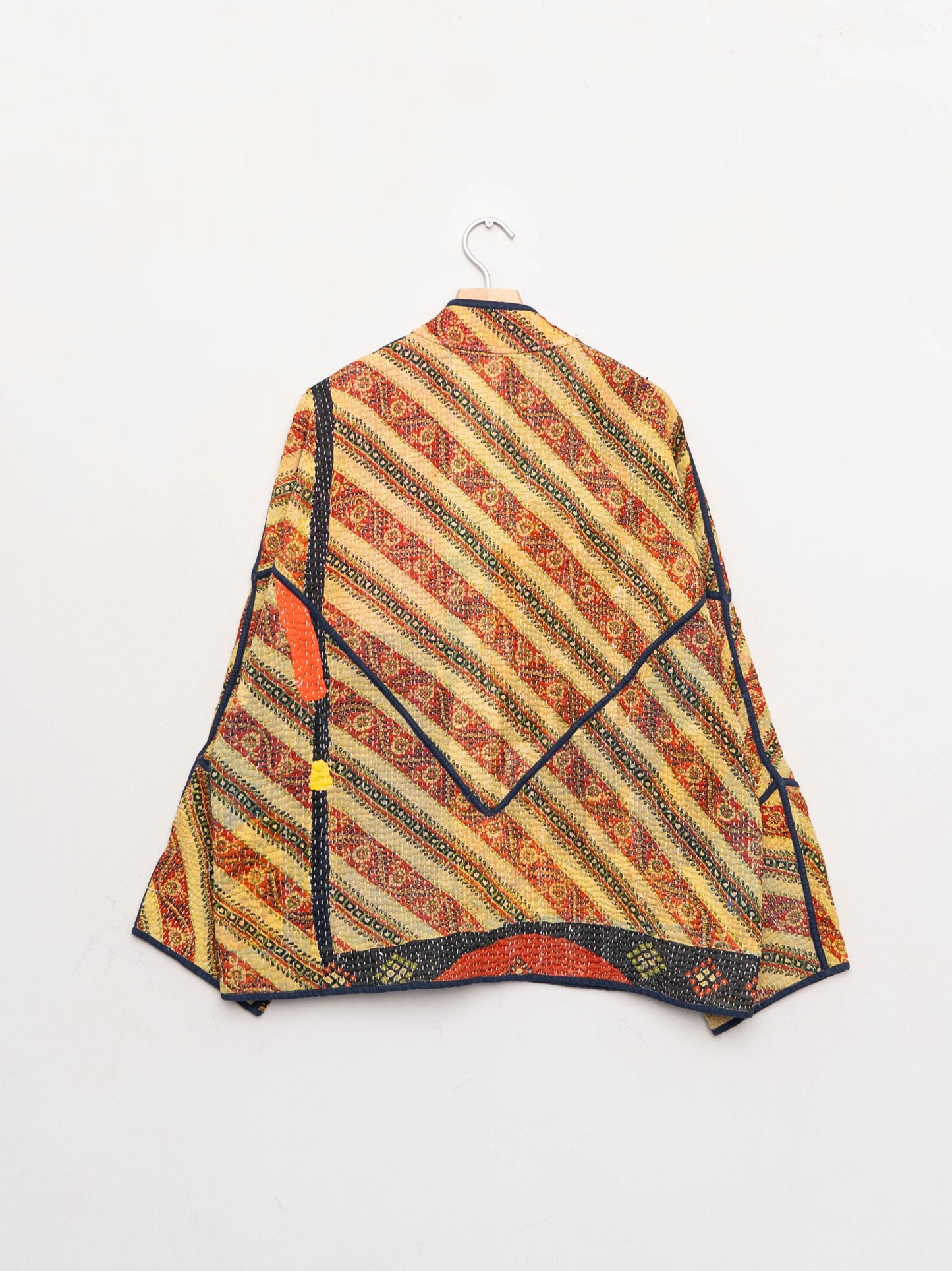 The Ladhiya Quilted Patchwork Kantha Jacket