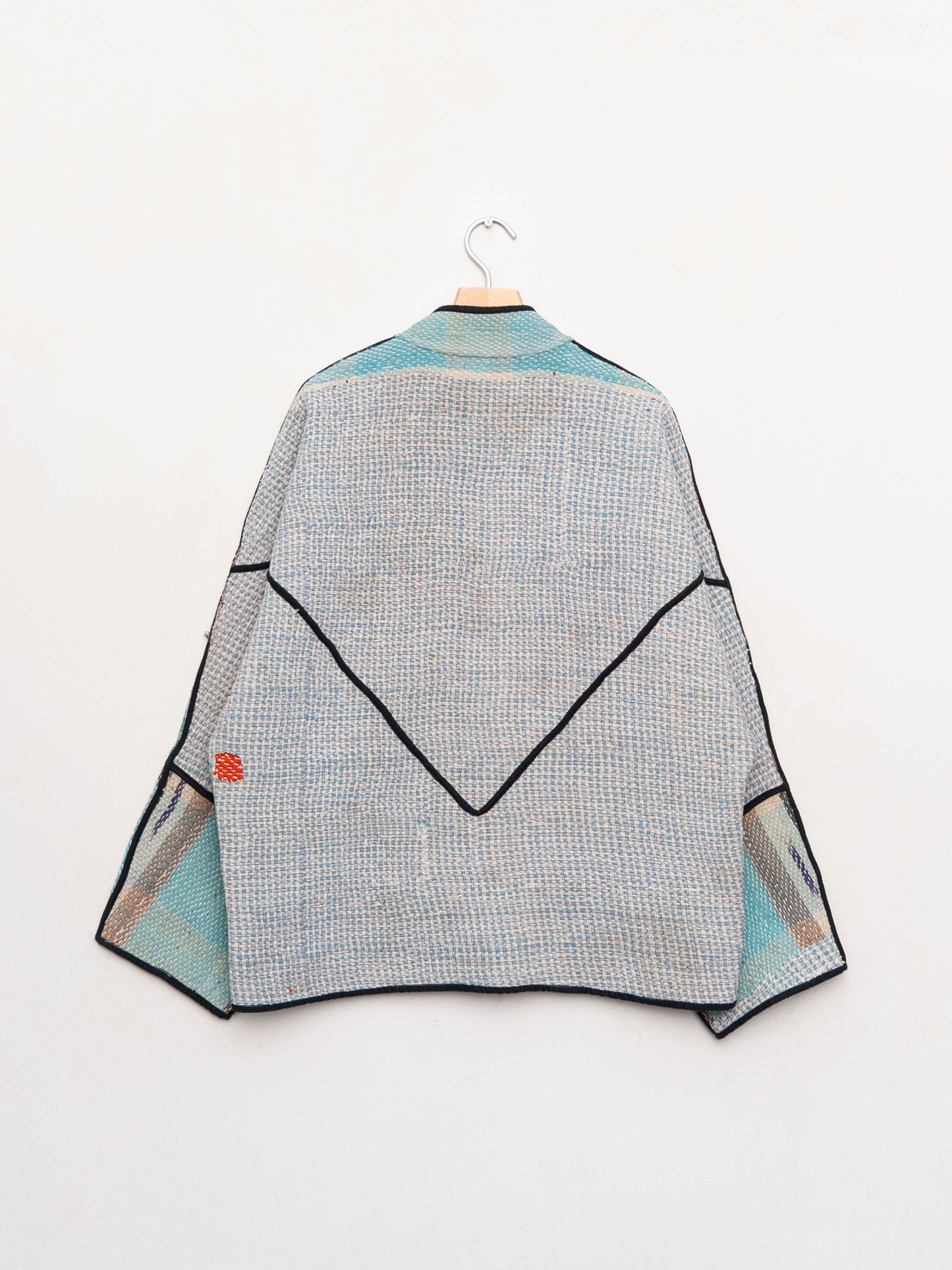 The Ladhiya Quilted Patchwork Kantha Jacket