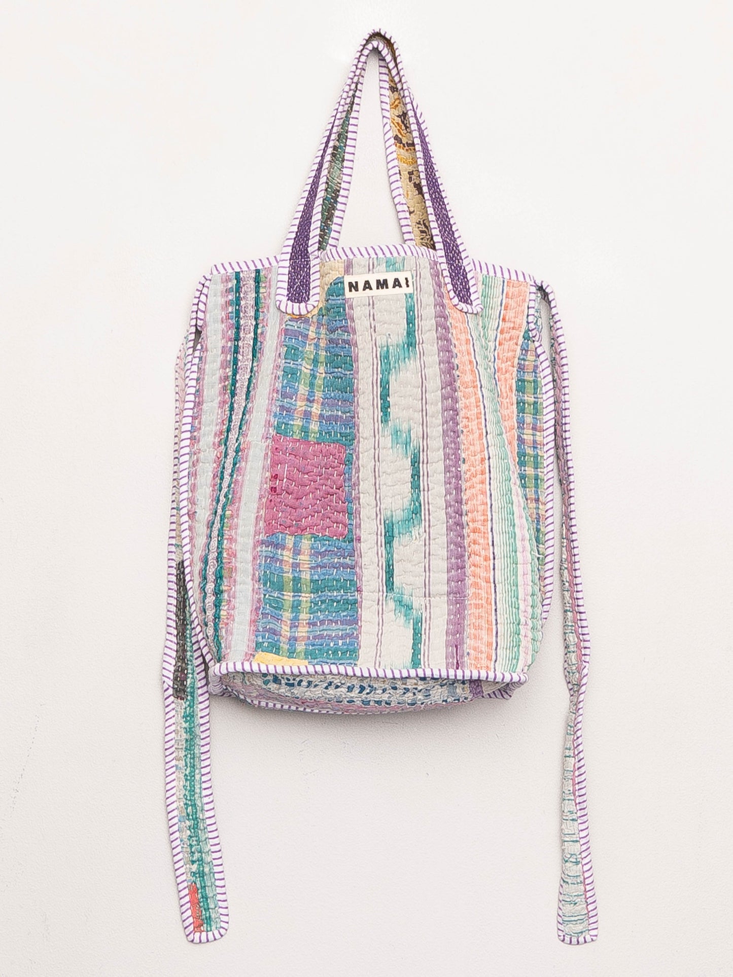 The Xoti II Zero-Waste Quilted Kantha Bag