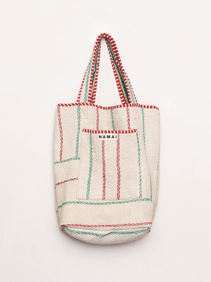 The Xoti II Zero-Waste Quilted Kantha Bag