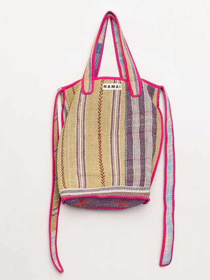 The Xoti II Zero-Waste Quilted Kantha Bag