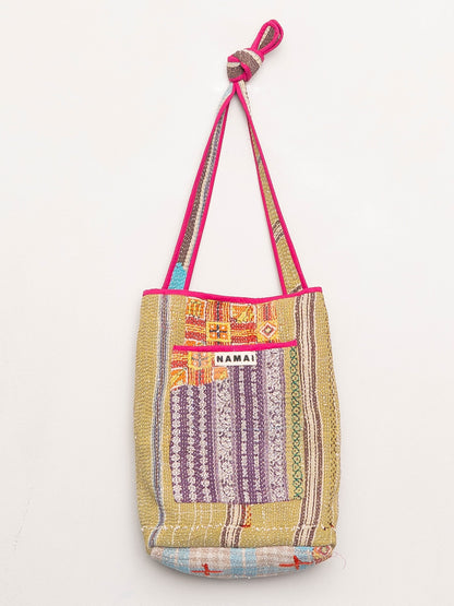 The Xoti II Zero-Waste Quilted Kantha Bag