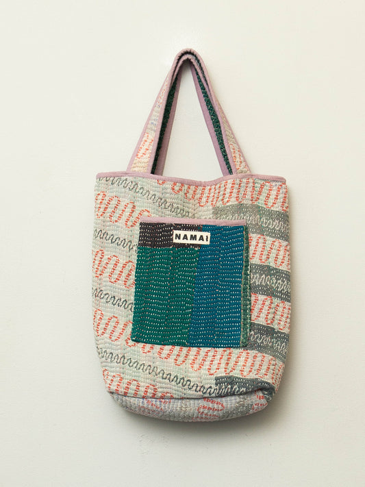 The Xoti II Zero-Waste Quilted Kantha Bag