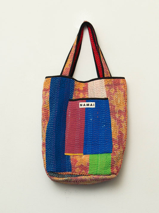 The Xoti II Zero-Waste Quilted Kantha Bag