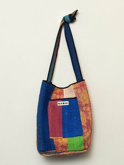 The Xoti II Zero-Waste Quilted Kantha Bag