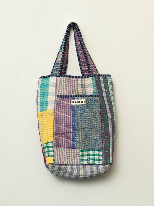 The Xoti II Zero-Waste Quilted Kantha Bag