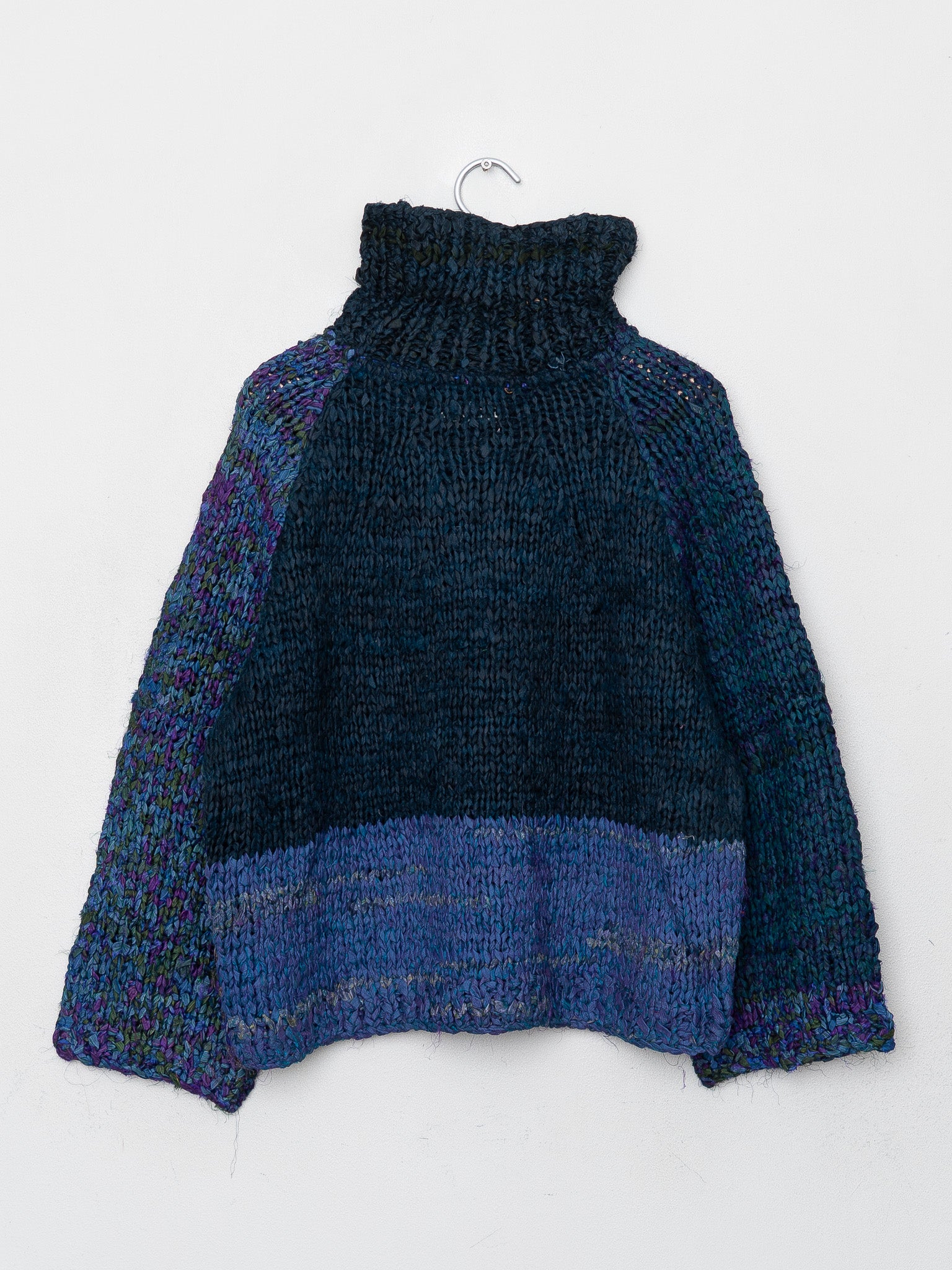 The Vishnu Knitted Silk Roll-Neck Sweater