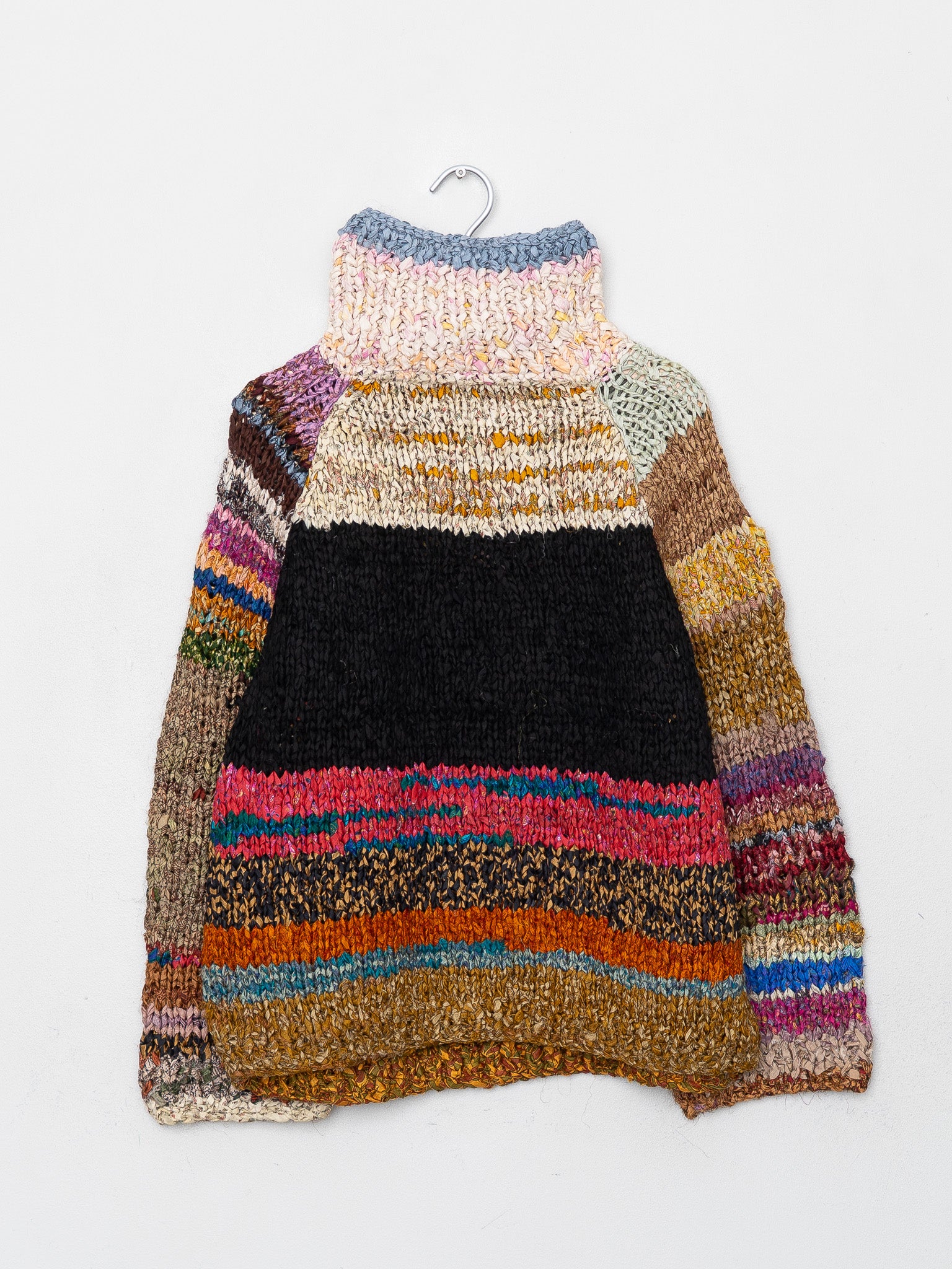 The Vishnu Knitted Silk Roll-Neck Sweater