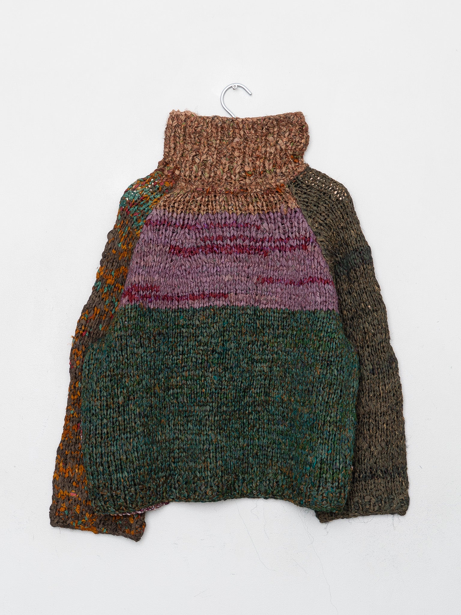 The Vishnu Knitted Silk Roll-Neck Sweater