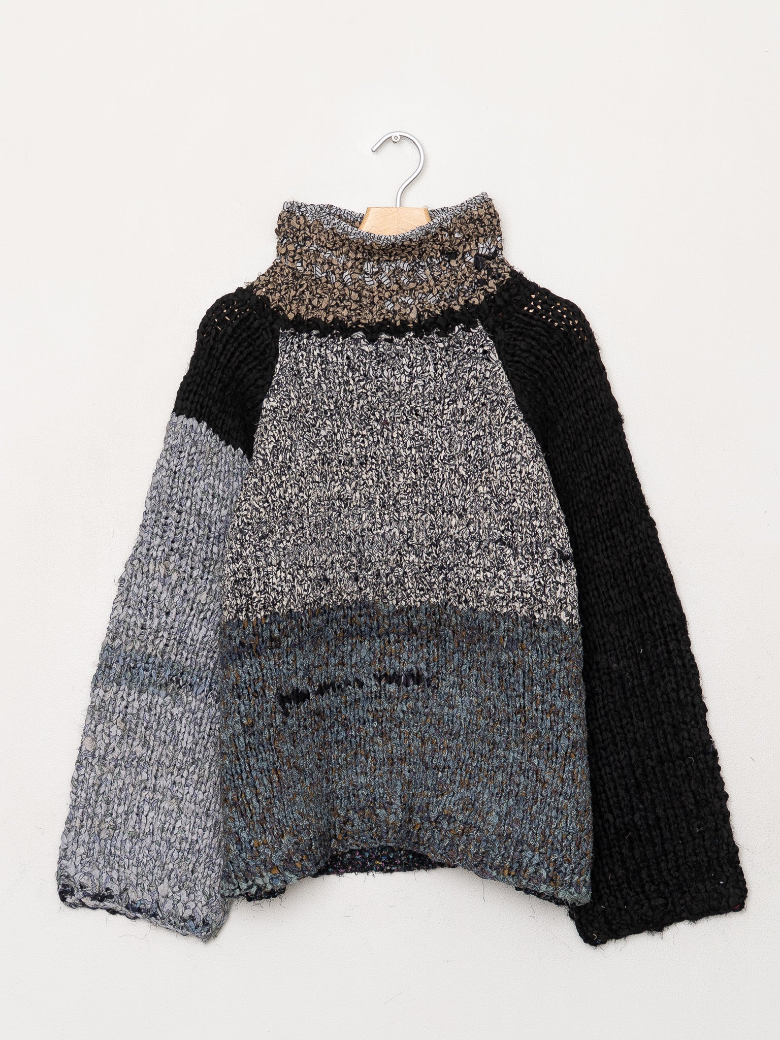 The Vishnu Knitted Silk Roll-Neck Sweater