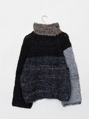 The Vishnu Knitted Silk Roll-Neck Sweater