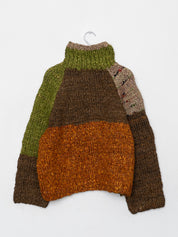 The Vishnu Knitted Silk Roll-Neck Sweater