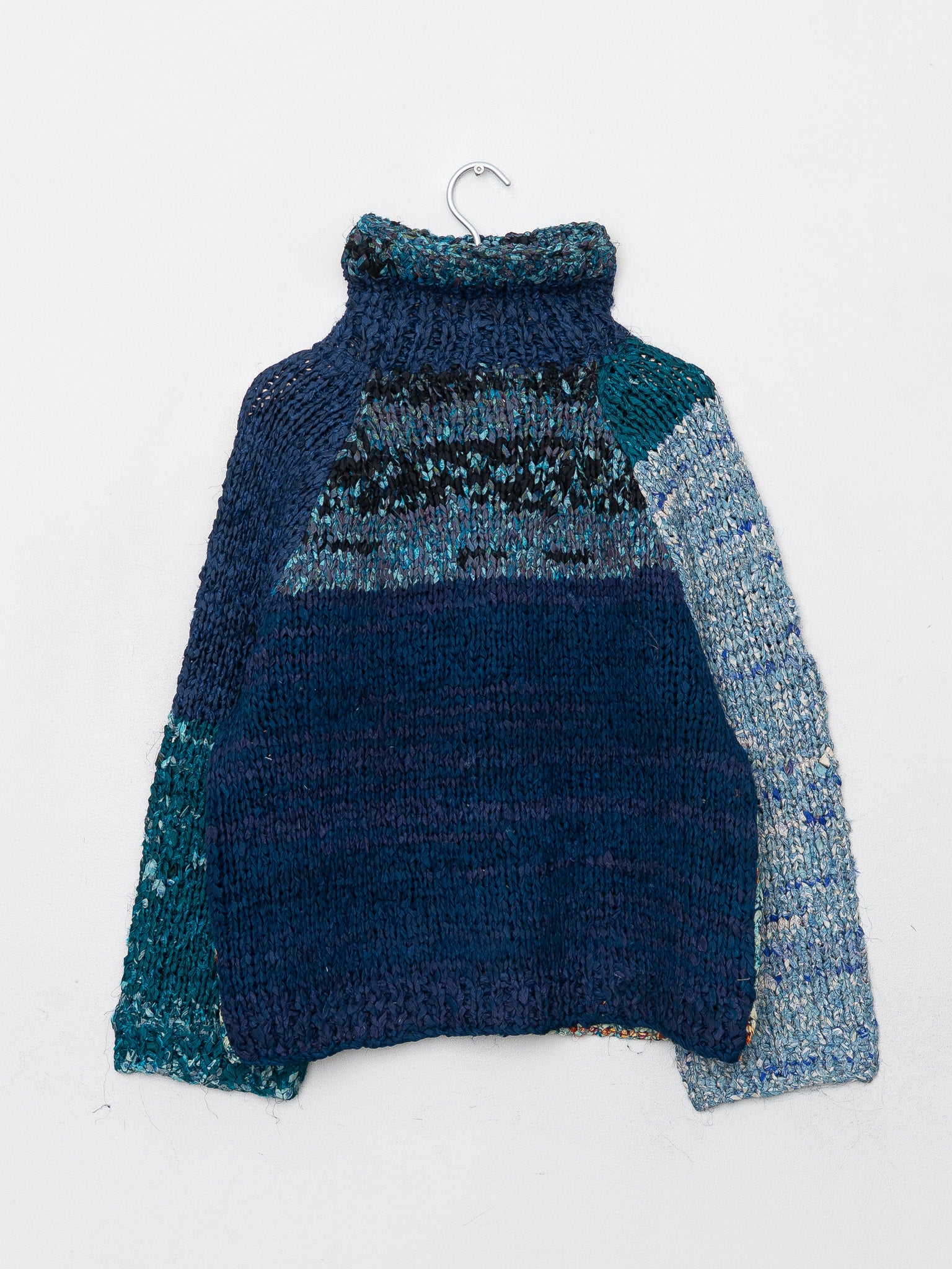The Vishnu Knitted Silk Roll-Neck Sweater