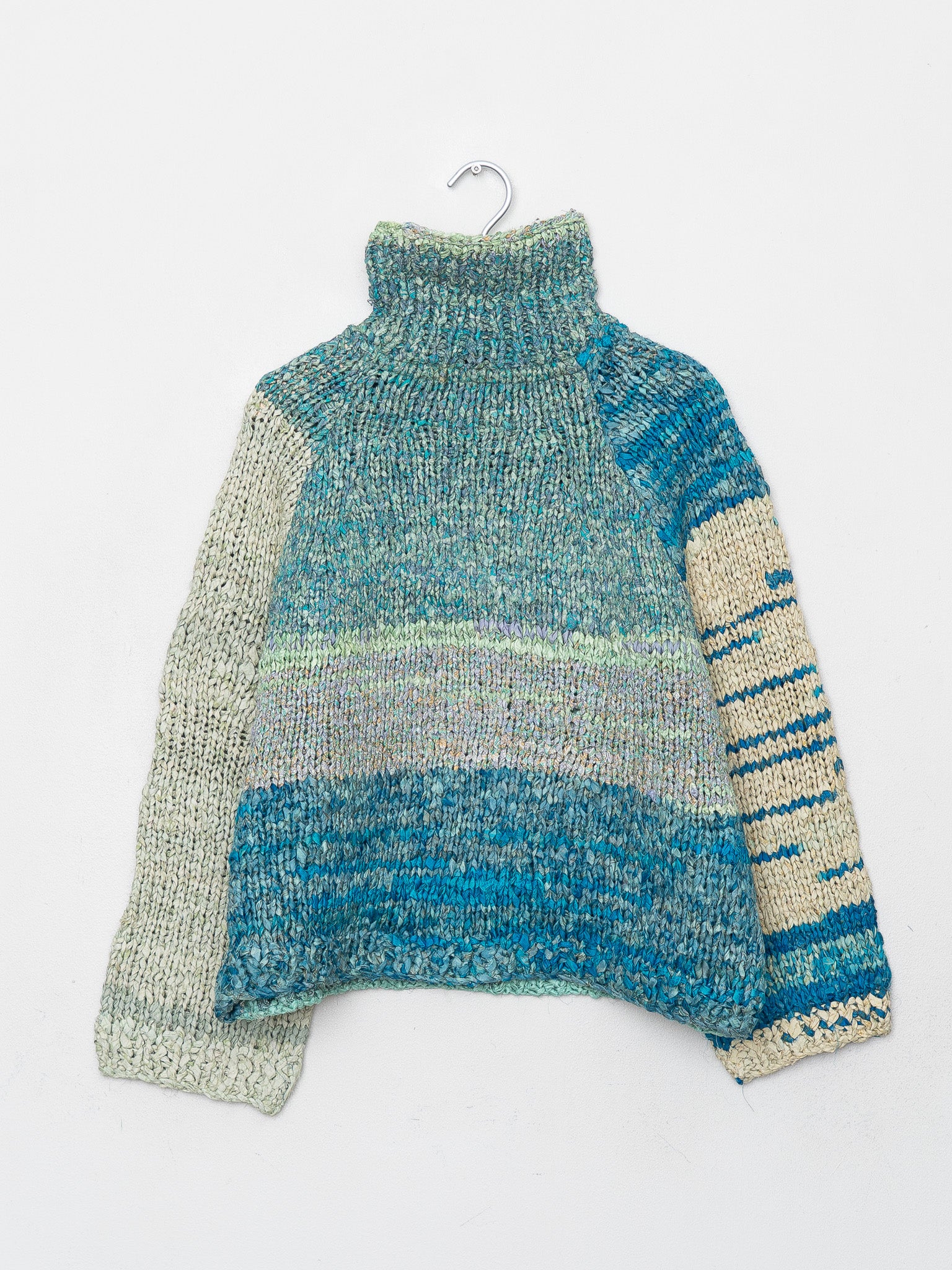 The Vishnu Knitted Silk Roll-Neck Sweater