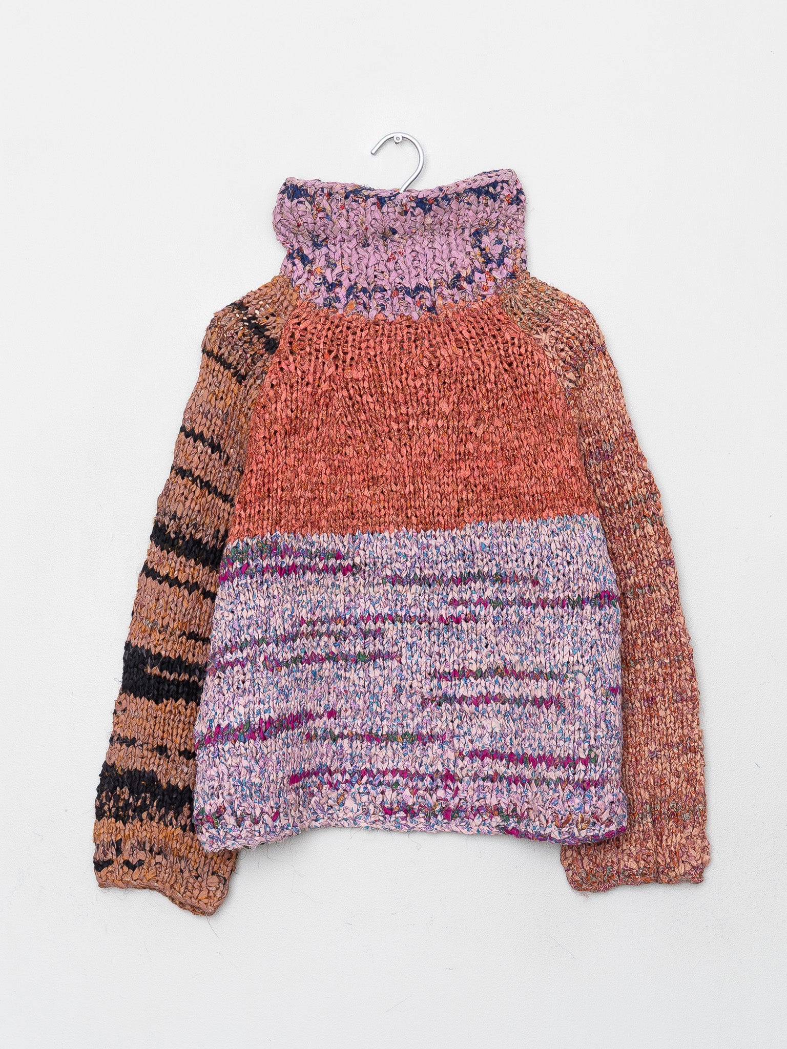 The Vishnu Knitted Silk Roll-Neck Sweater