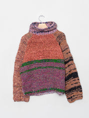 The Vishnu Knitted Silk Roll-Neck Sweater