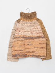 The Vishnu Knitted Silk Roll-Neck Sweater