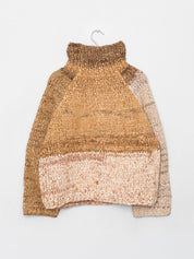 The Vishnu Knitted Silk Roll-Neck Sweater