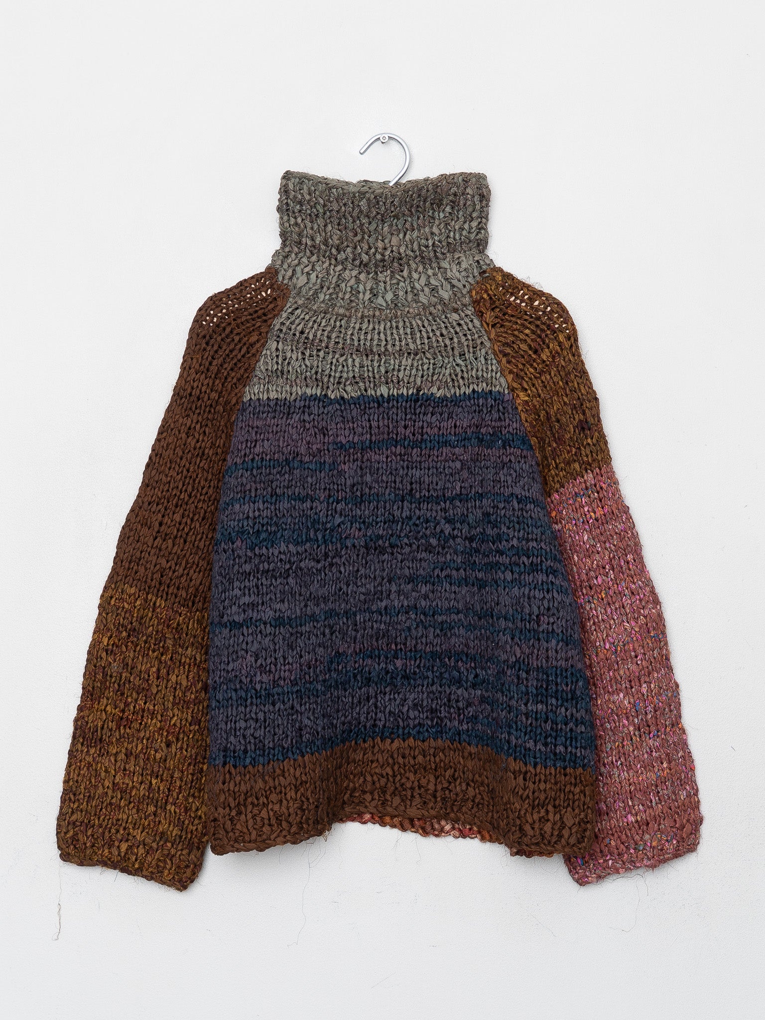 The Vishnu Knitted Silk Roll-Neck Sweater