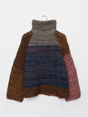 The Vishnu Knitted Silk Roll-Neck Sweater