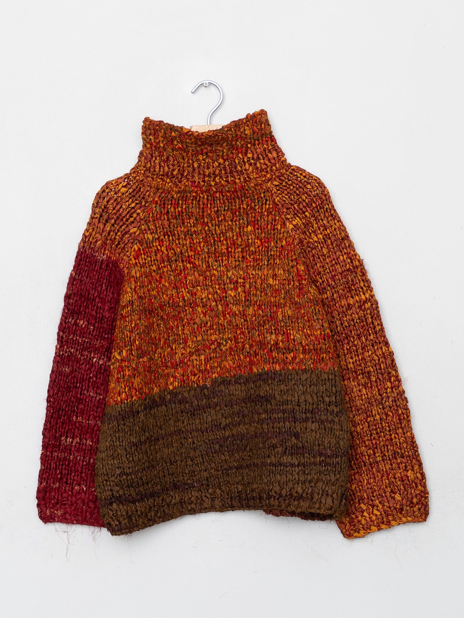 The Vishnu Knitted Silk Roll-Neck Sweater