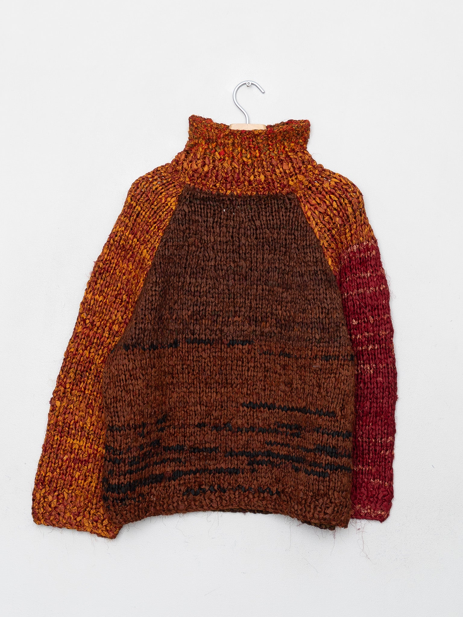 The Vishnu Knitted Silk Roll-Neck Sweater
