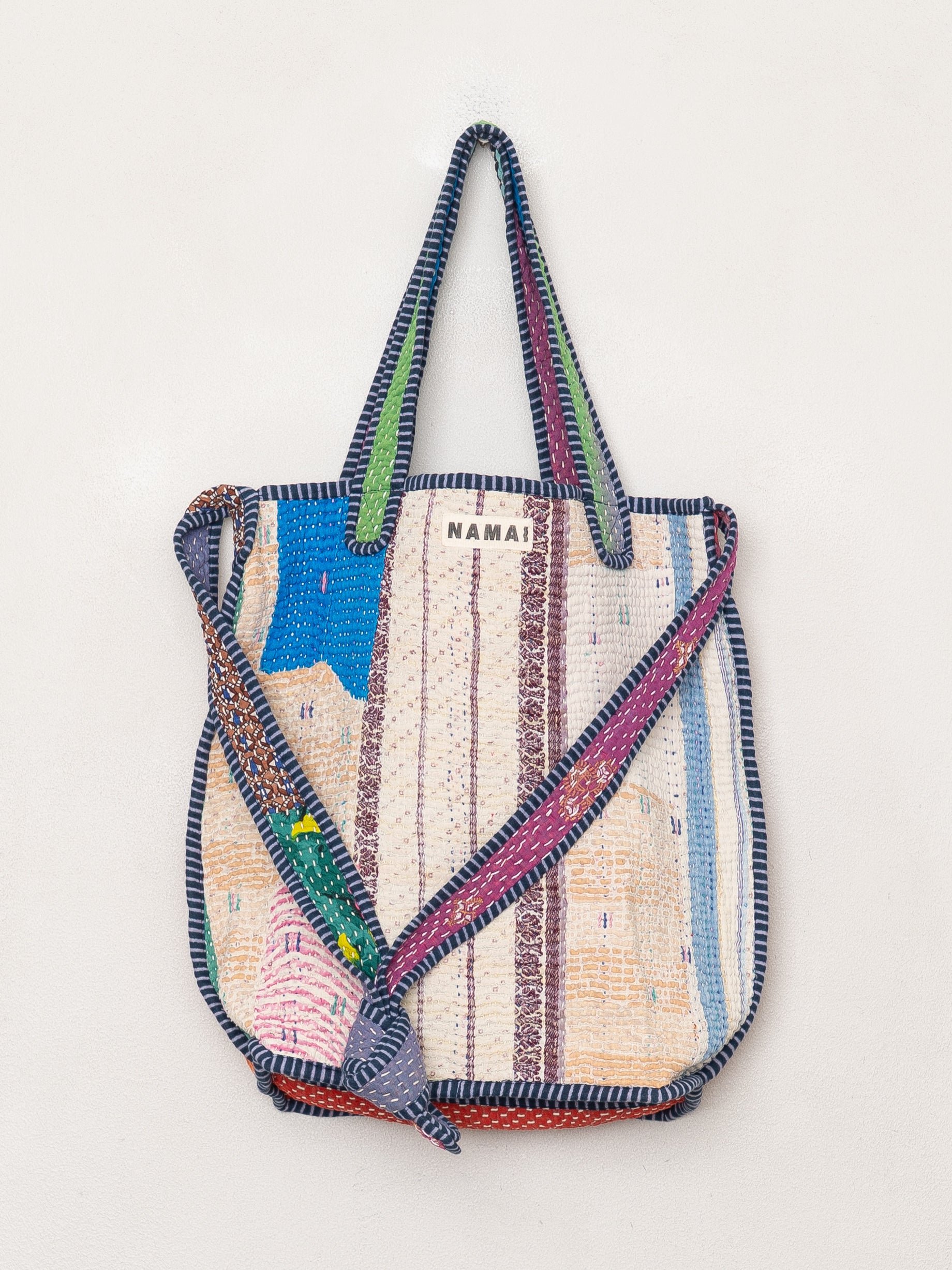 The Xoti II Zero-Waste Quilted Kantha Bag