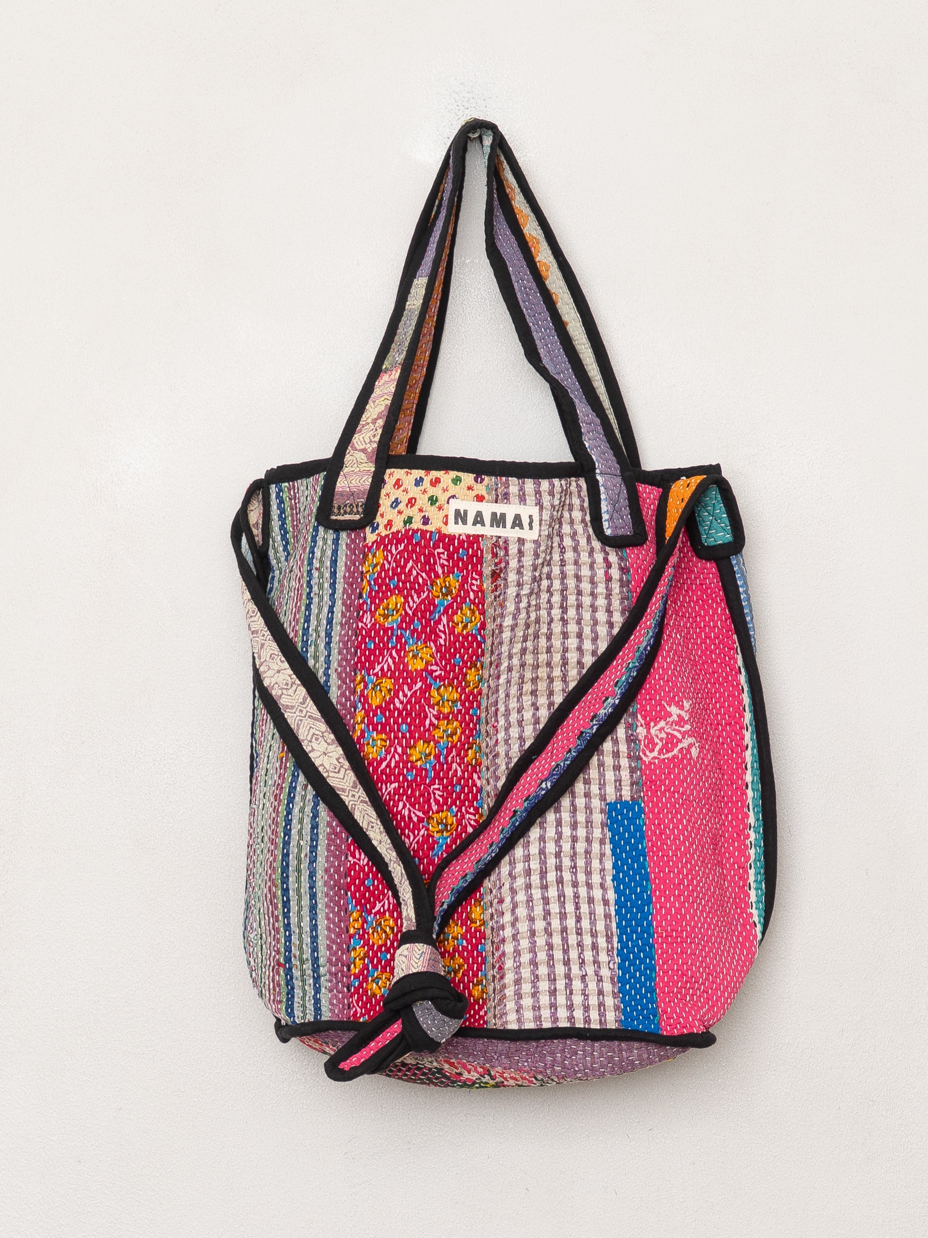 The Xoti II Zero-Waste Quilted Kantha Bag