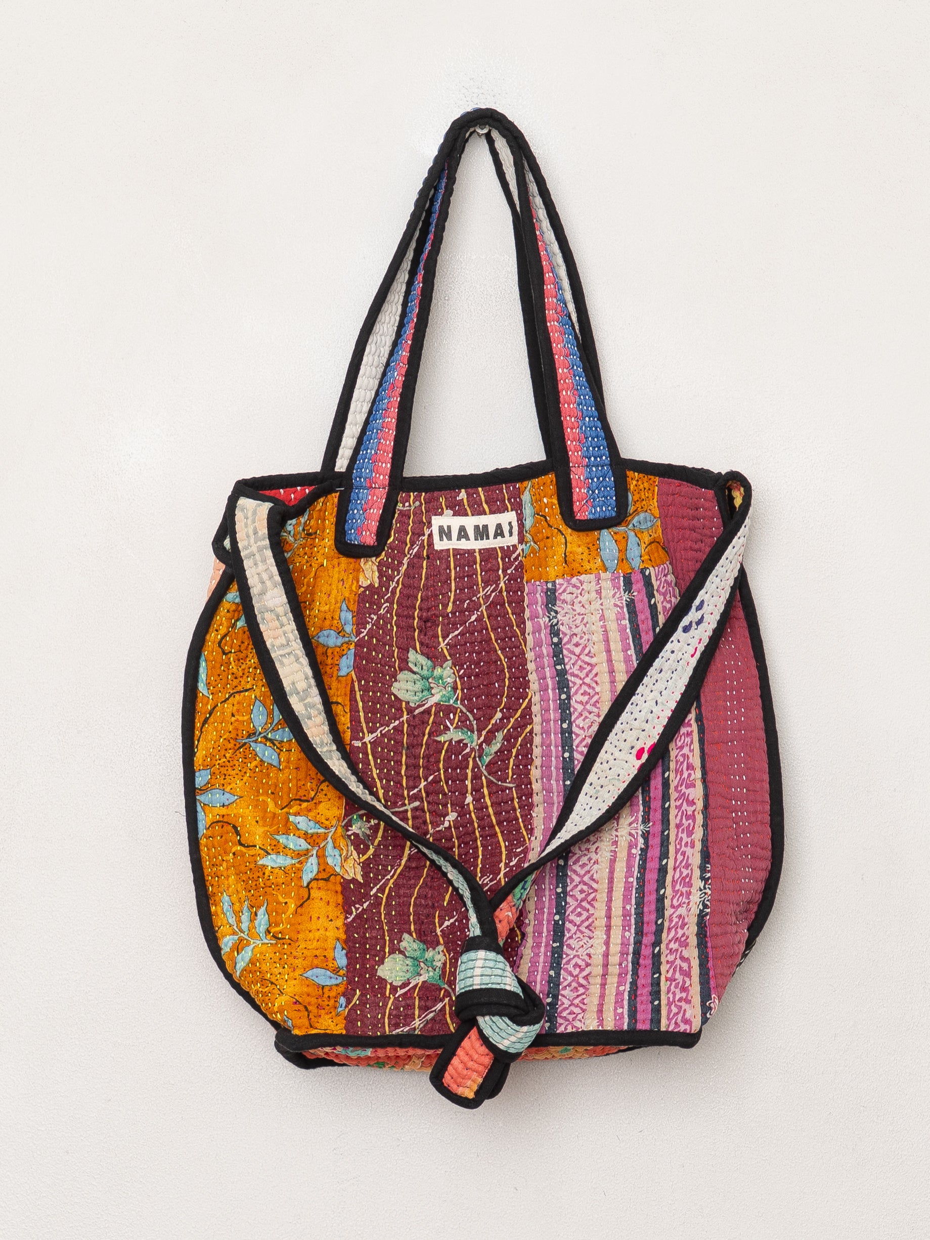 The Xoti II Zero-Waste Quilted Kantha Bag