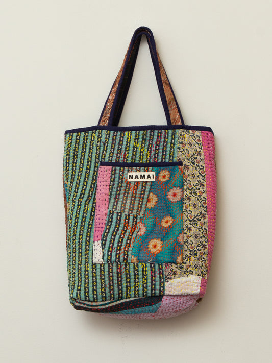 The Xoti II Zero- Waste Quilted Kantha Bag