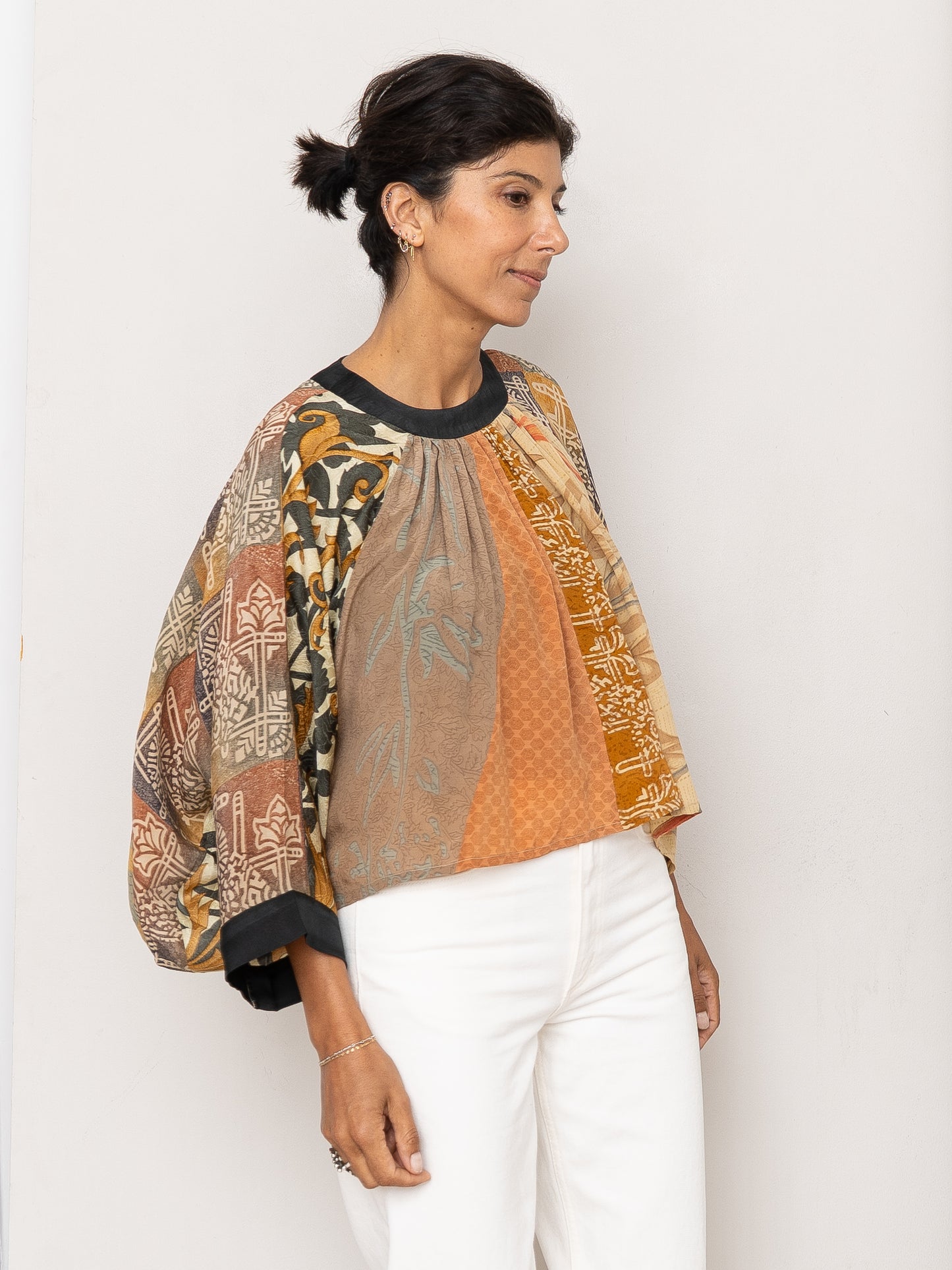 The Simmy Top  - O/S - Recycled Silk